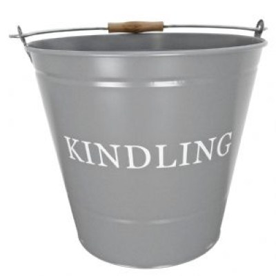 Kindling Bucket Grey
